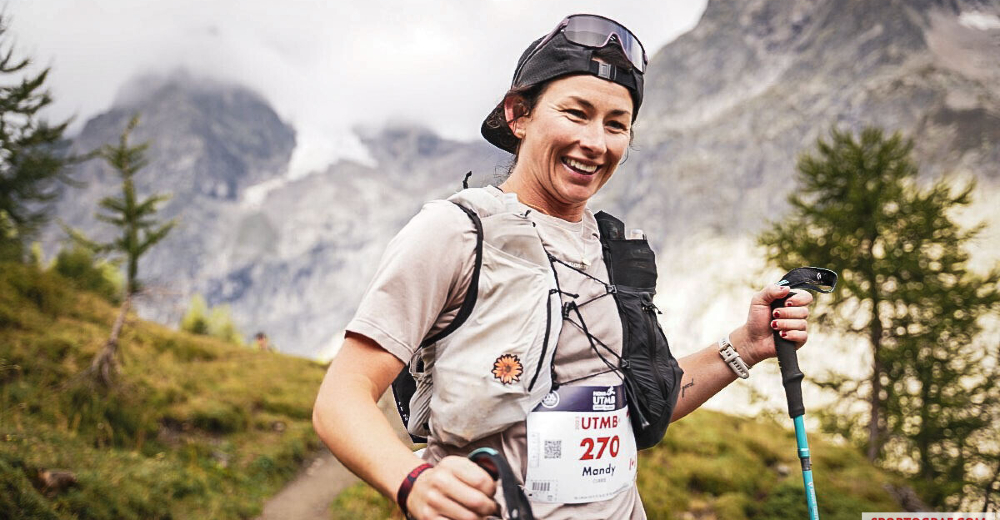 Enjoying the highs; Mandy Currie reflects on running UTMB