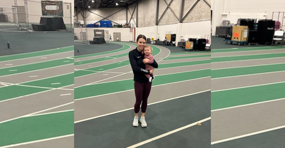 Olympic hurdler Michelle Harrison on motherhood and what comes next